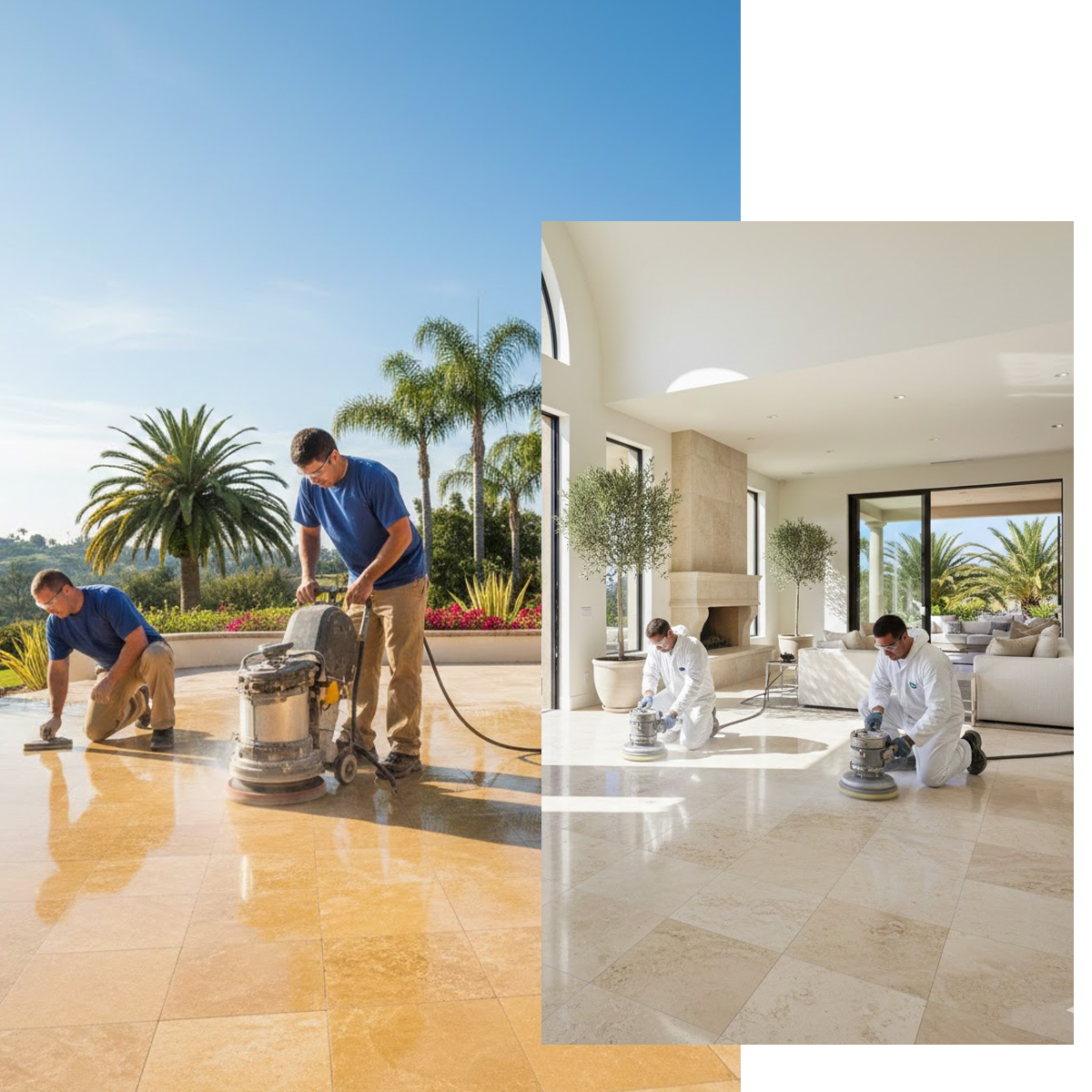 Expert Travertine Polishing